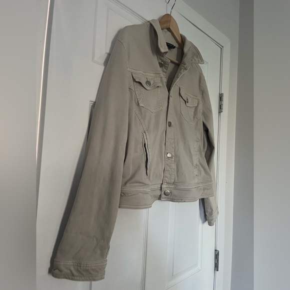 ❤️‍🔥 TRIBAL Stretch Denim Jean Jacket - Picture 1 of 6